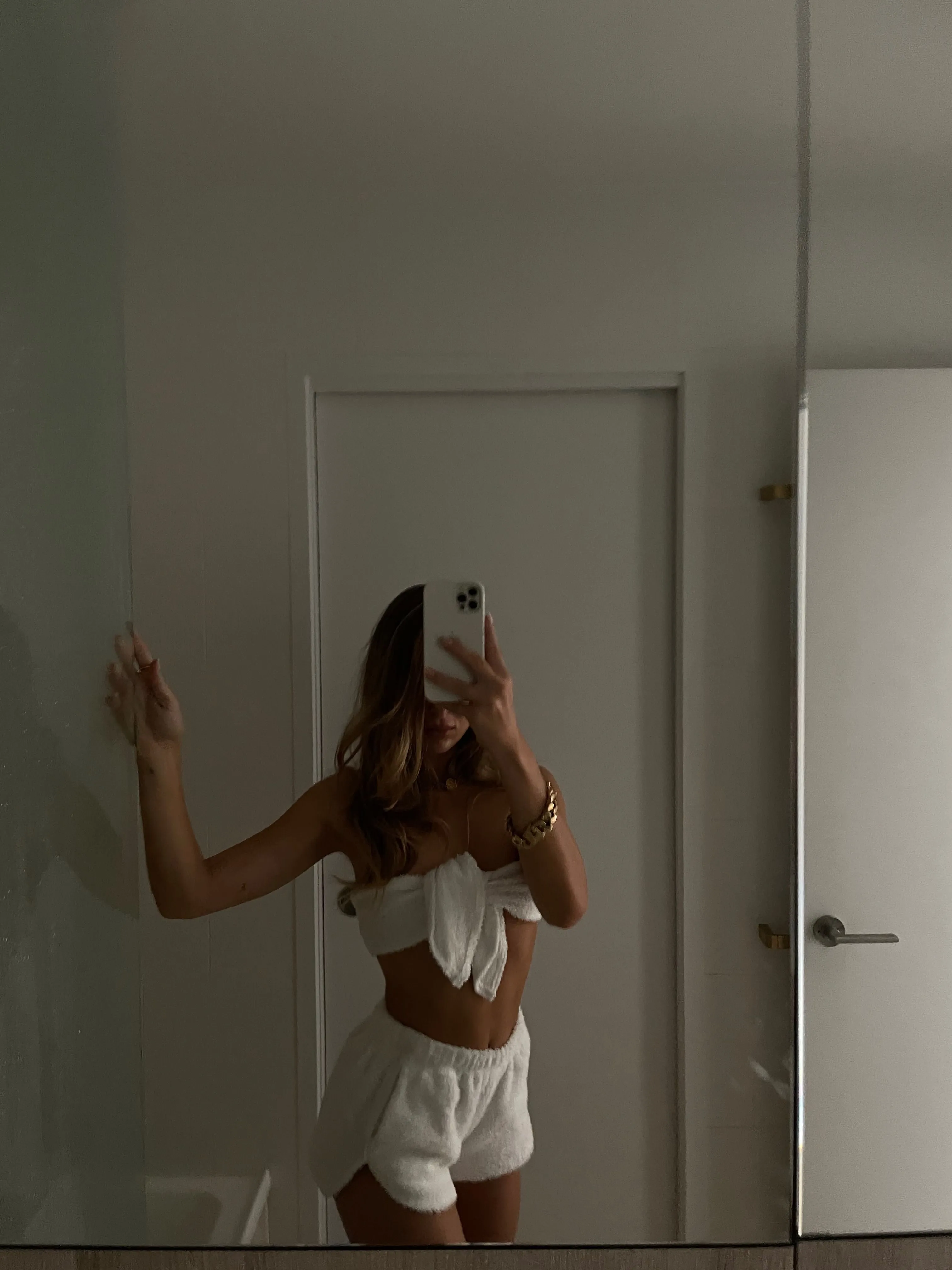 Terry Towelling Bandeau Set