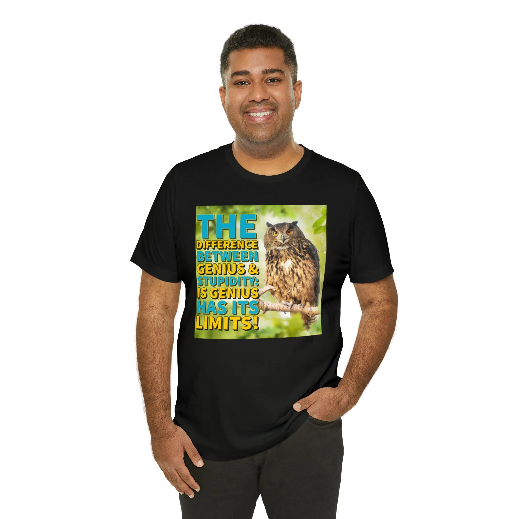 The Difference Between Stupidity Short Sleeve Tee