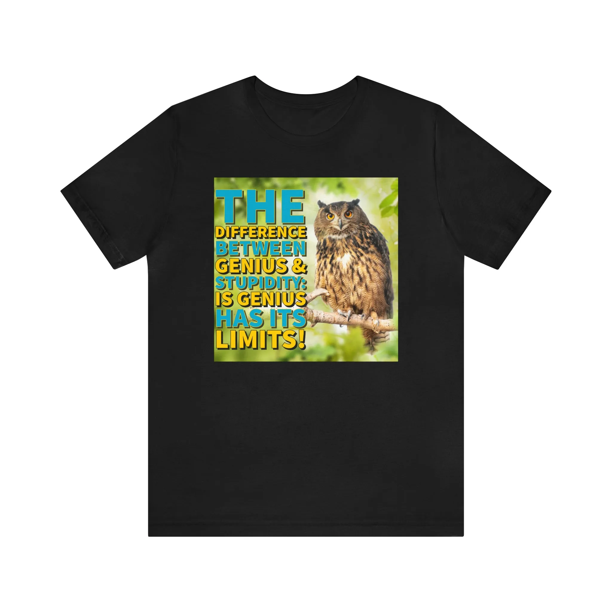 The Difference Between Stupidity Short Sleeve Tee