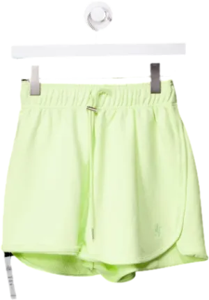 The Frankie Shop Green Cotton Sweat Shorts UK XS