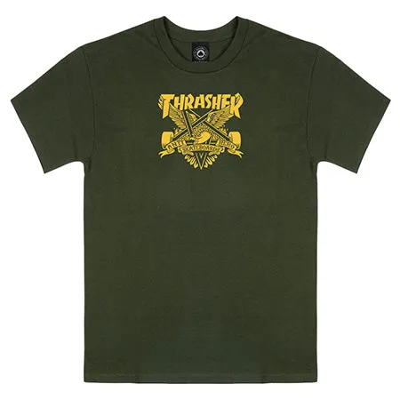 Thrasher Magazine Thrasher x Anti Hero Eaglegram T Shirt