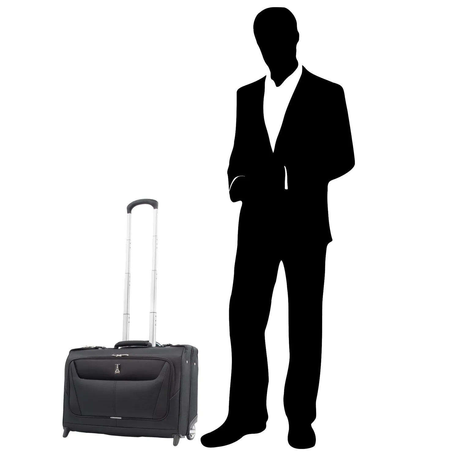Travelpro Maxlite 5 Softside Lightweight Carry-On Upright 2 Wheel Rolling Garment Bag, Men and Women U4