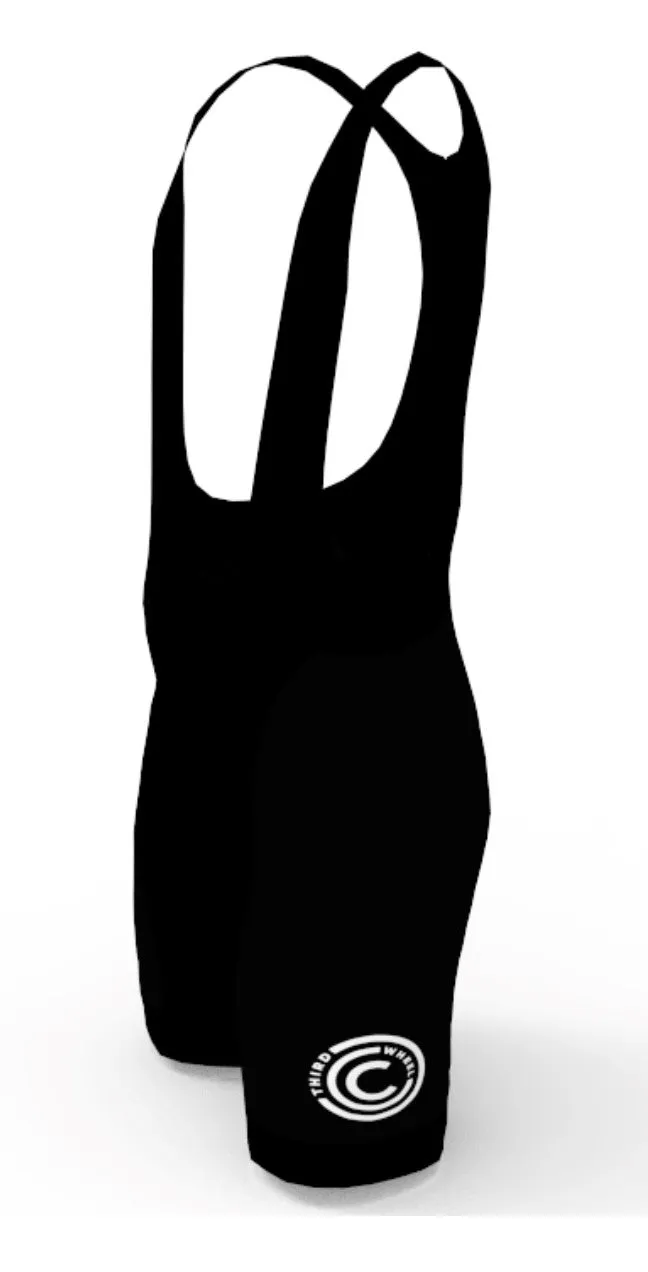 TWC Black Cycling Bib Shorts