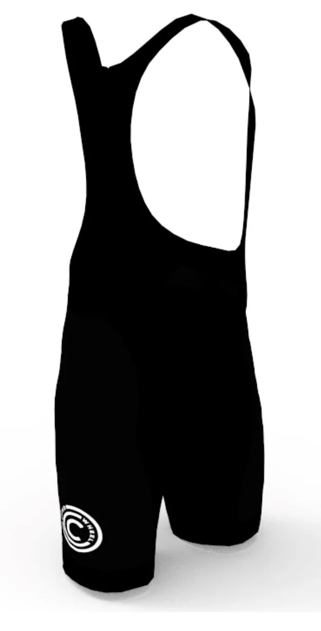 TWC Black Cycling Bib Shorts