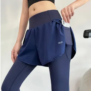 Ultimate Performance: High-Waist Fitness Shorts with Pockets