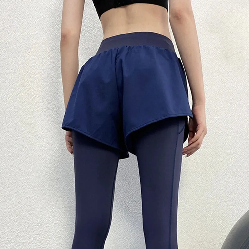 Ultimate Performance: High-Waist Fitness Shorts with Pockets