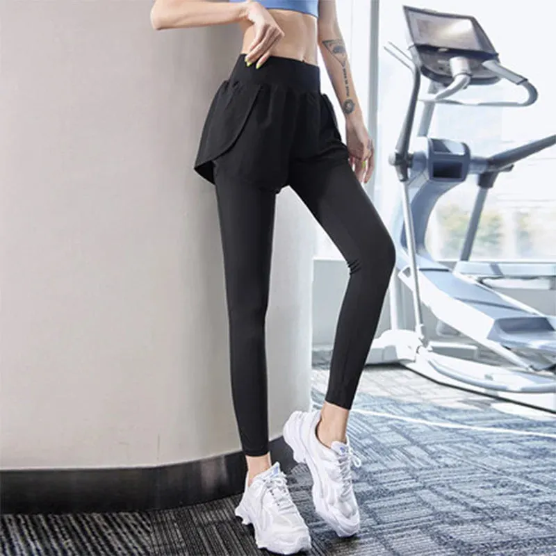 Ultimate Performance: High-Waist Fitness Shorts with Pockets