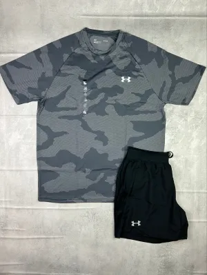 under armour Jacquard camo Men's set grey
