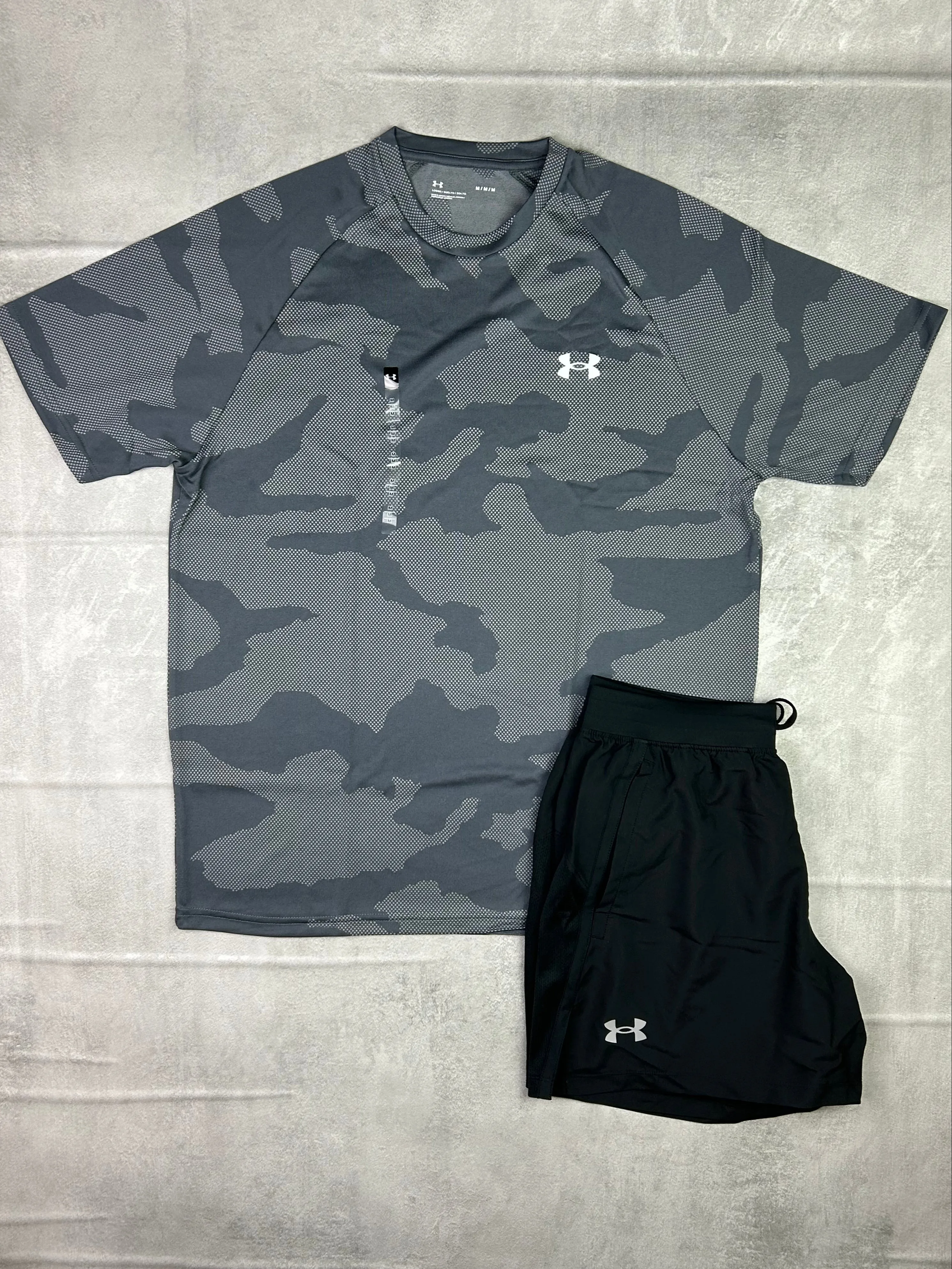 under armour Jacquard camo Men's set grey