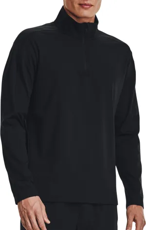 Under Armour Meridian Half Zip Long Sleeve Mens Training Top - Black