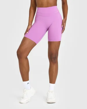 Unified Cycling Shorts 8" | Orchid Purple