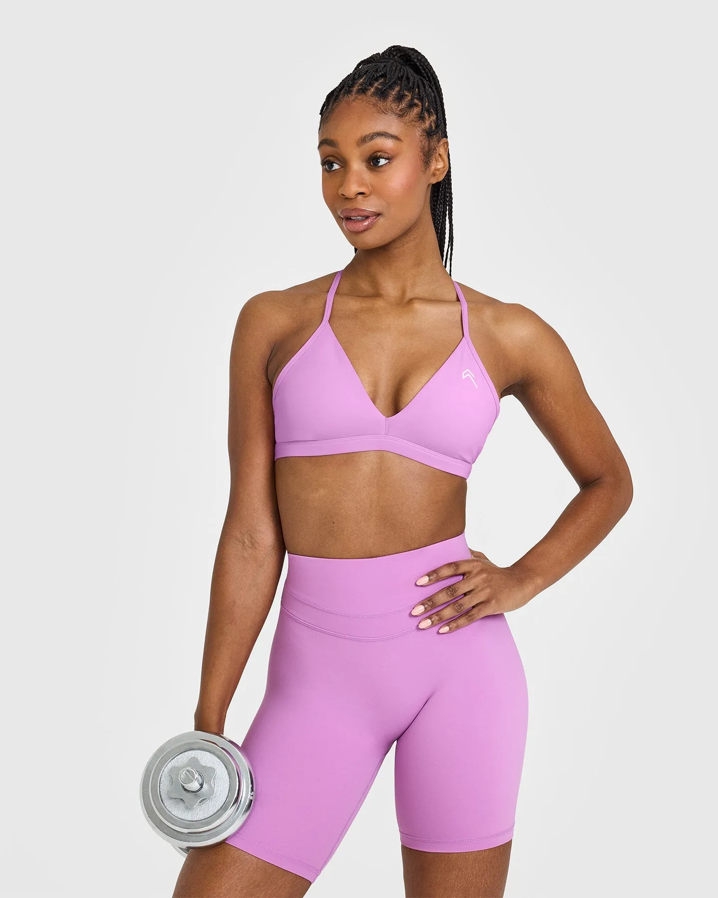 Unified Cycling Shorts 8" | Orchid Purple