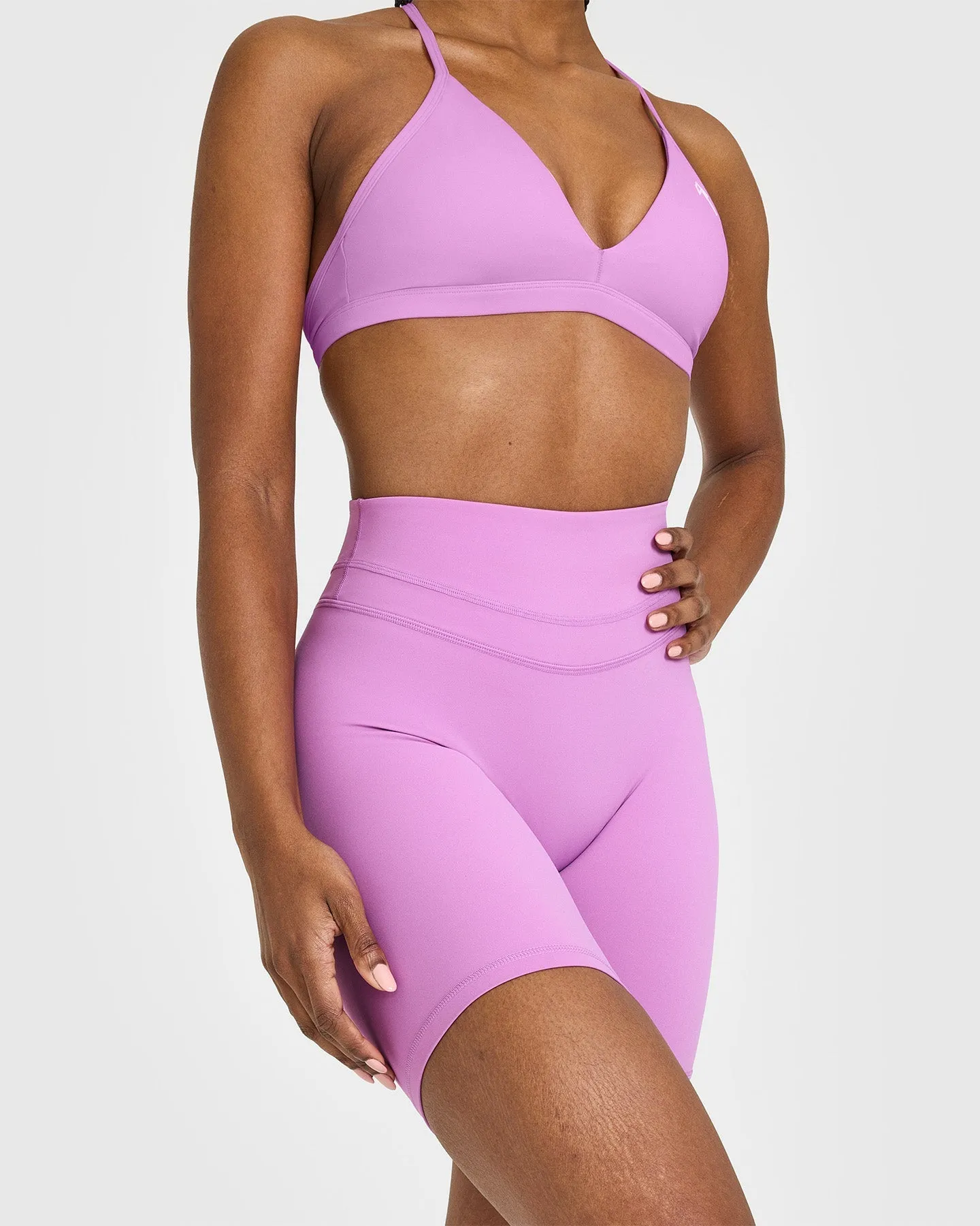 Unified Cycling Shorts 8" | Orchid Purple