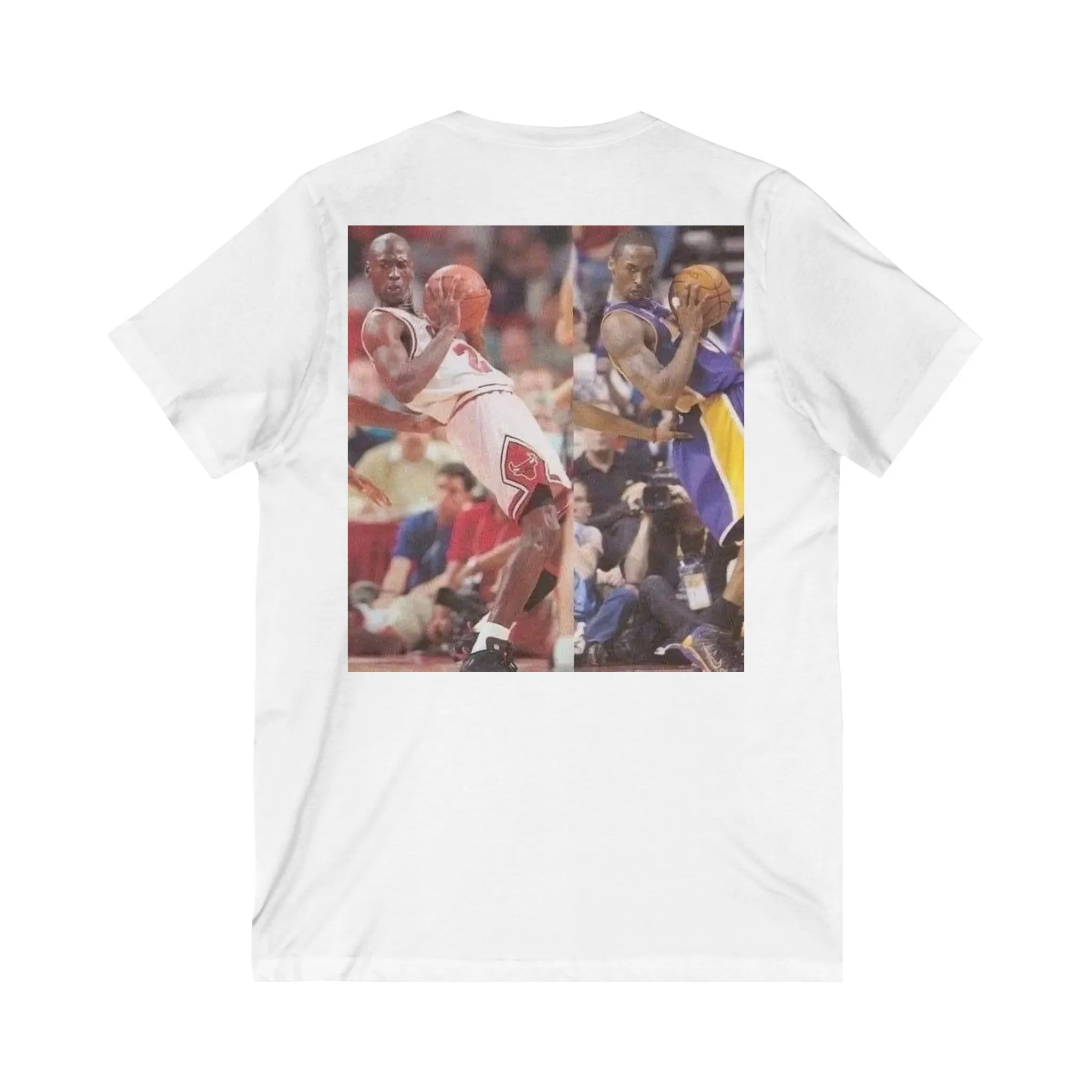 Unisex Jersey Short Sleeve V-Neck Tee