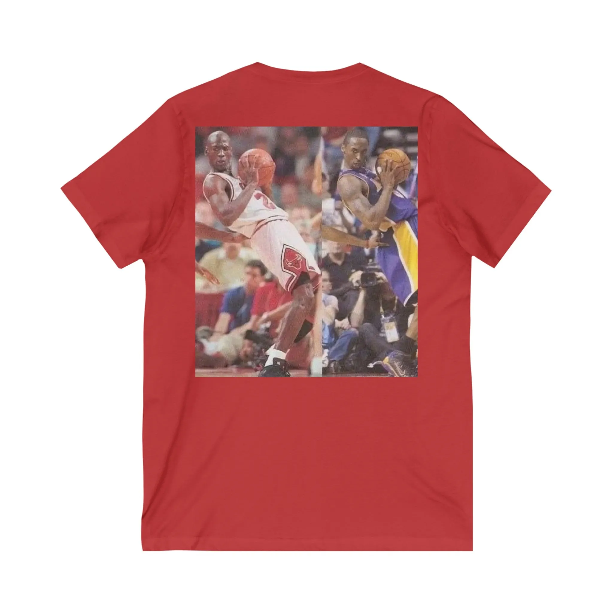 Unisex Jersey Short Sleeve V-Neck Tee