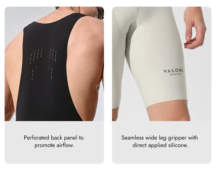 VALORE MONTON MENS BIB SHORTS NUOVA LUNA SERENE KHAKI