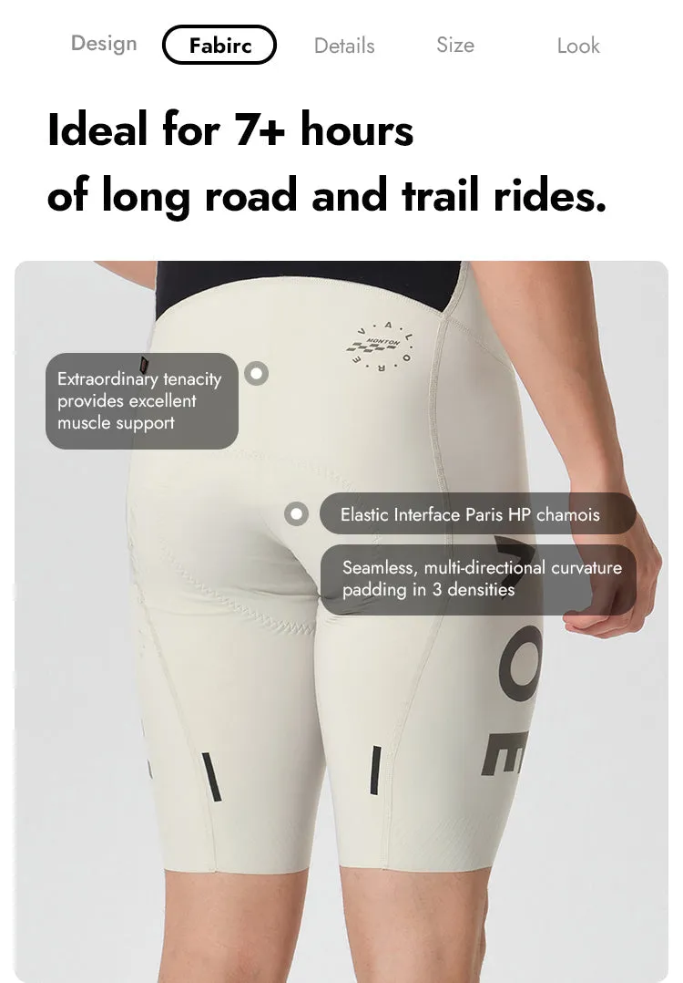 VALORE MONTON MENS BIB SHORTS NUOVA LUNA SERENE KHAKI