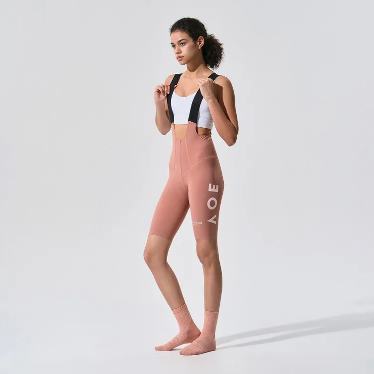 VALORE MONTON WOMENS BIB SHORTS NUOVA LUNA LIGHT SALMON