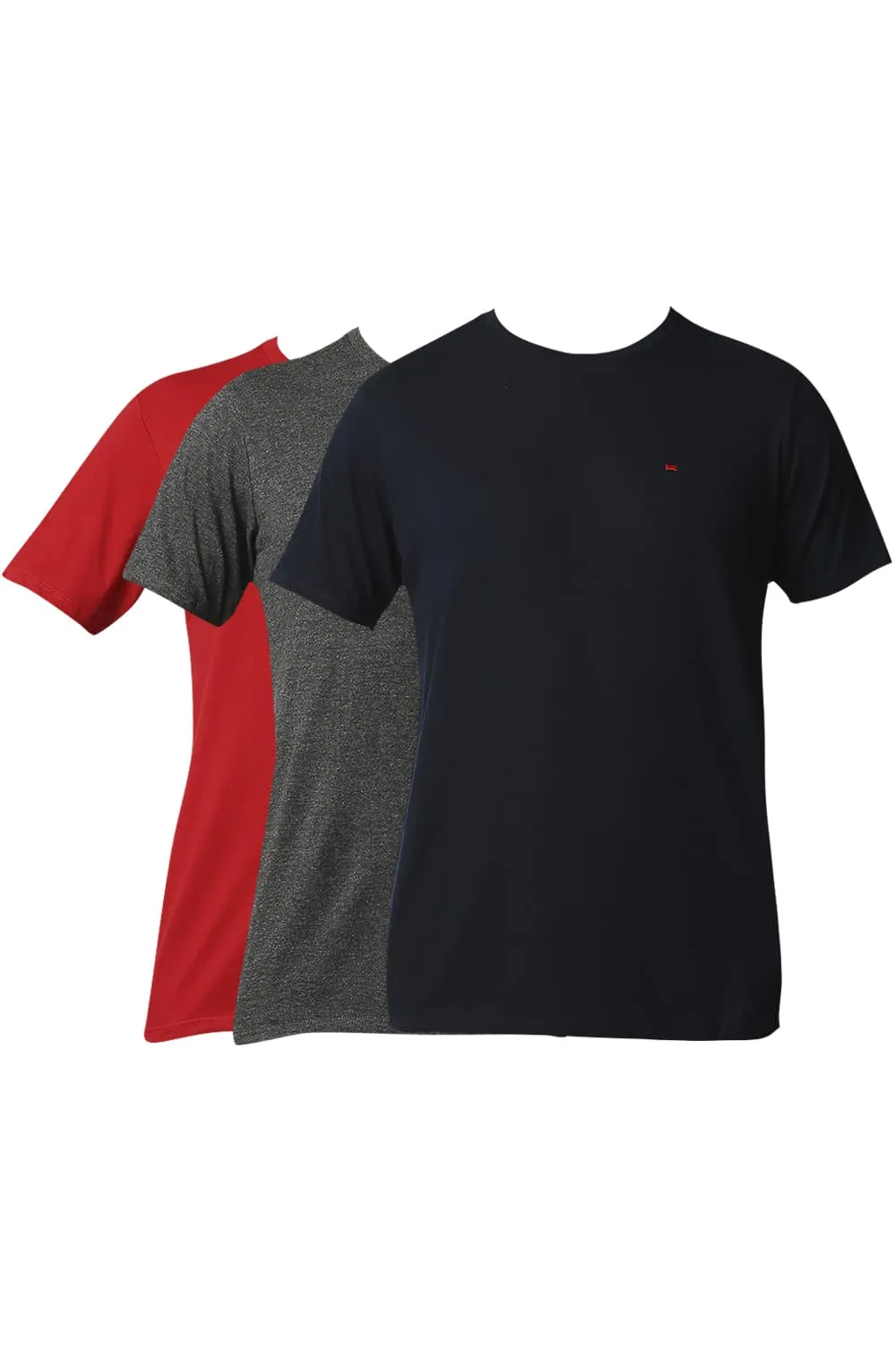 Value Pack Of 3 Muscle Fit V-Neck T-Shirts
