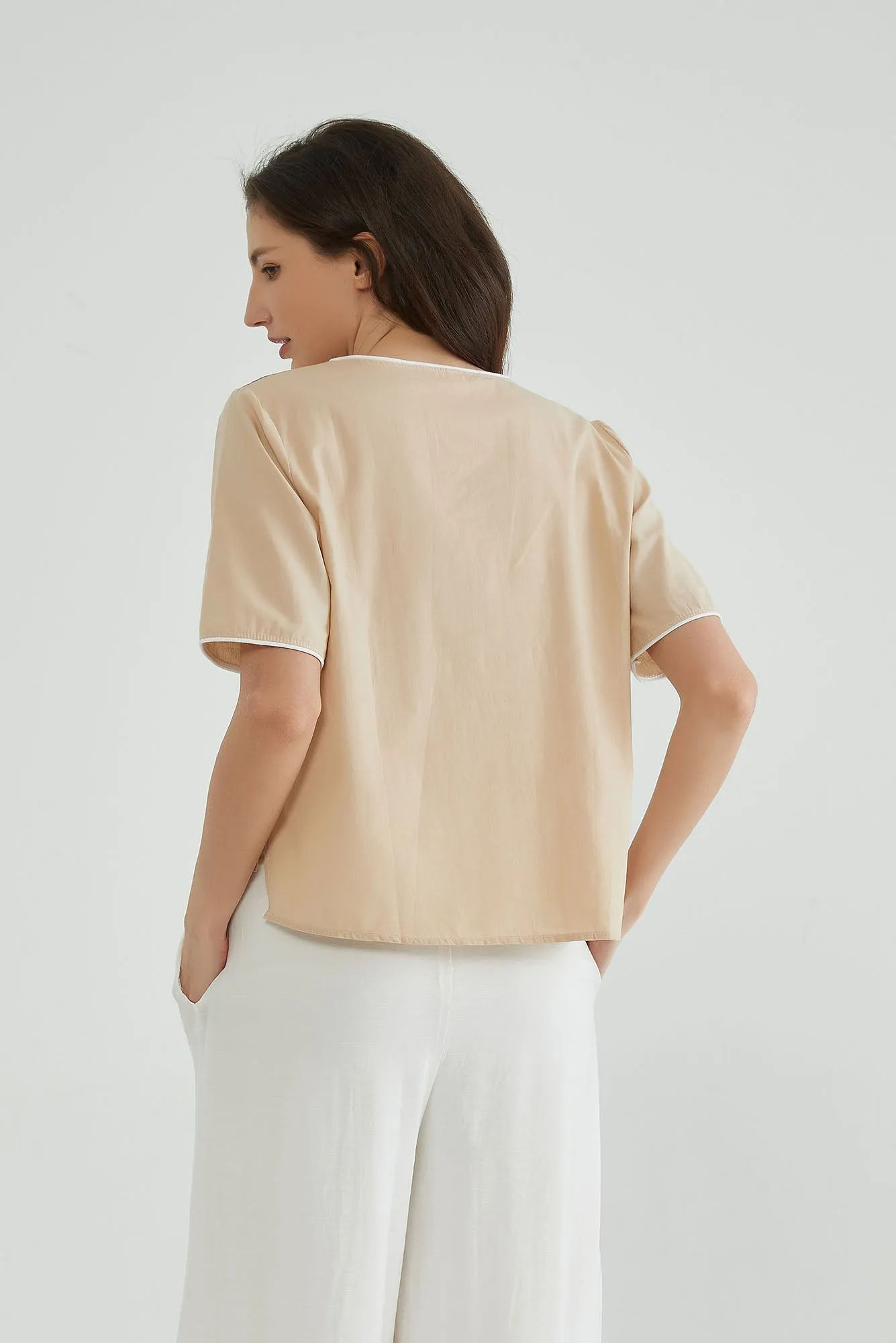 Vanilla Women Cotton Floral Top