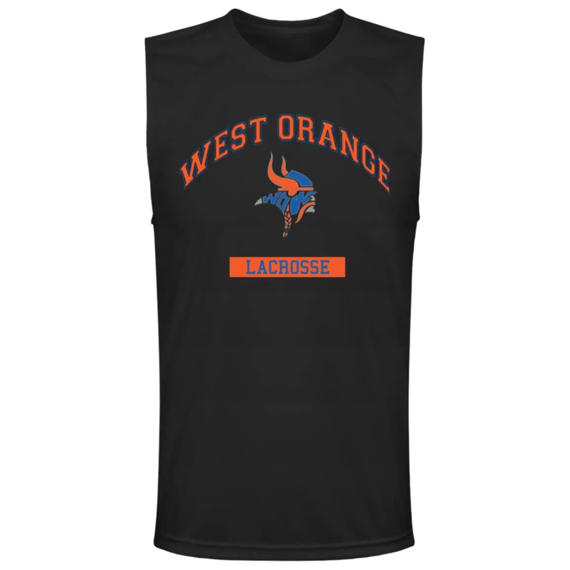 West Orange Lacrosse Team 365 Mens Zone Muscle Tee