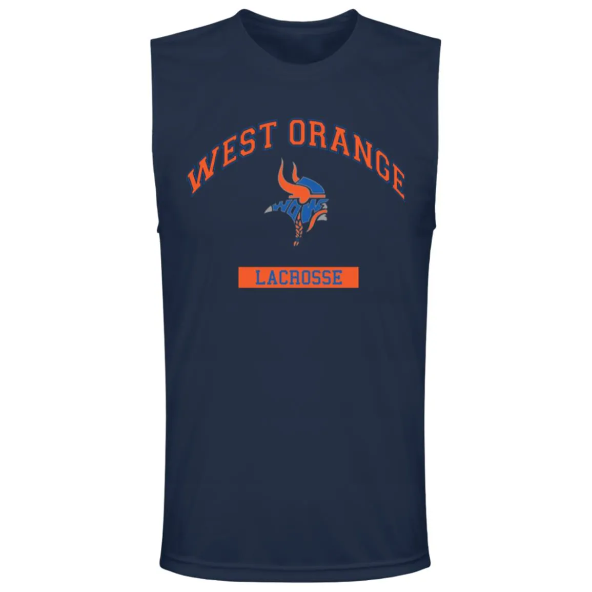 West Orange Lacrosse Team 365 Mens Zone Muscle Tee