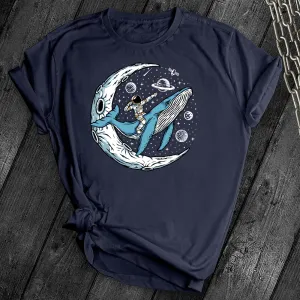 Whale Space Rider Tee