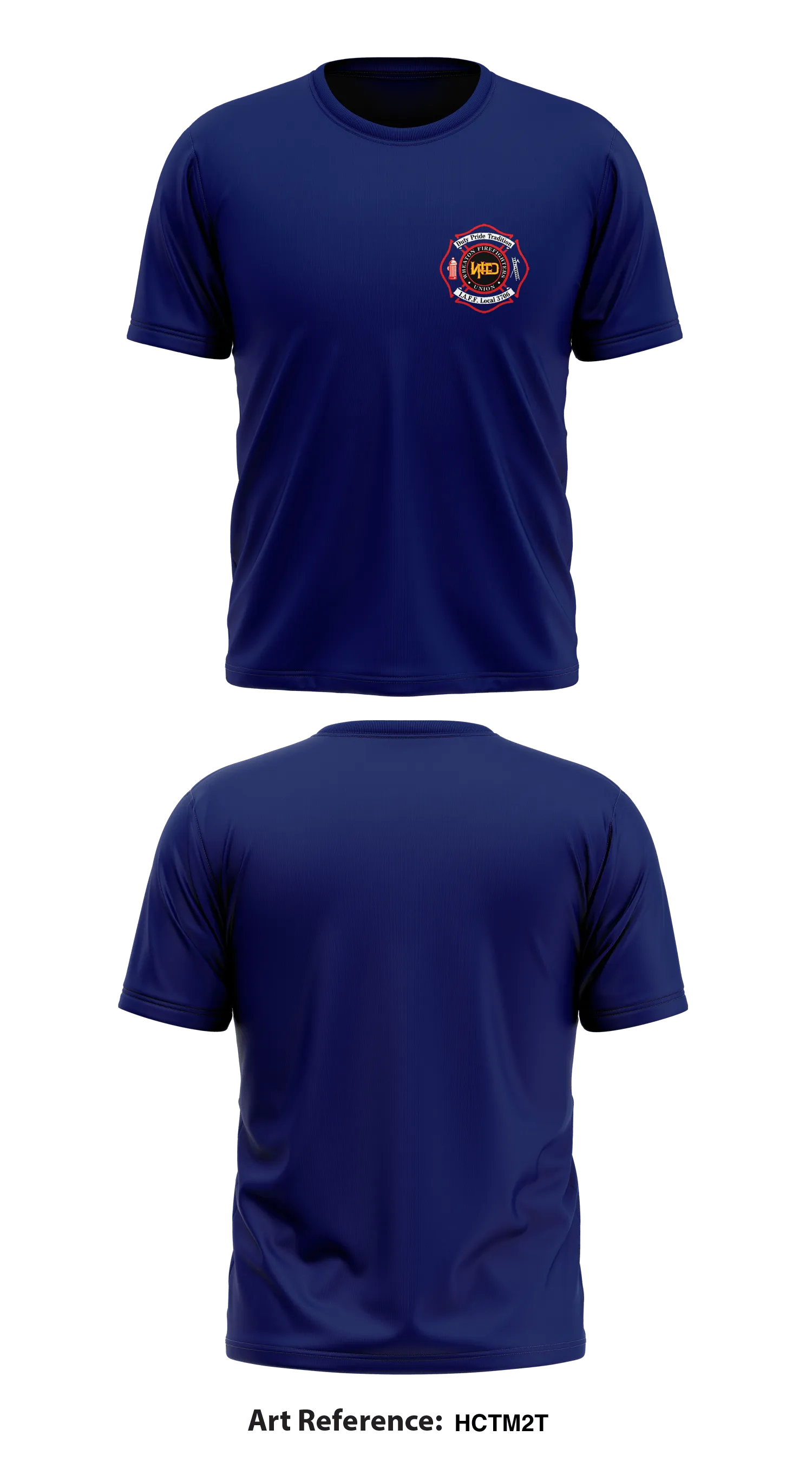 Wheaton Firefighters Union Core Men's SS Performance Tee - hCtM2T