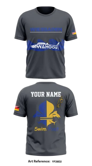 Wiesbaden Wahoos Store 1 Core Men's SS Performance Tee - YF29D2