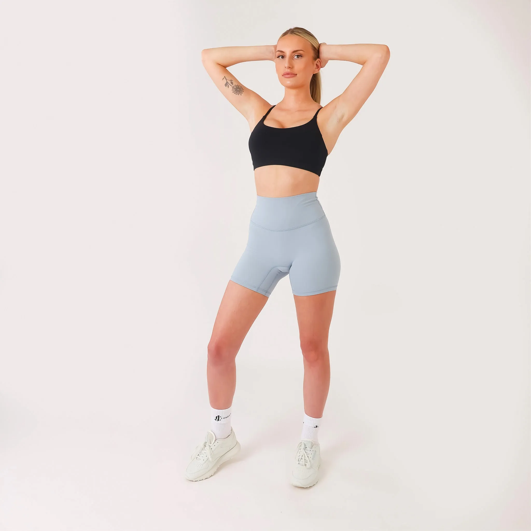 Women Gym Shorts lite blue