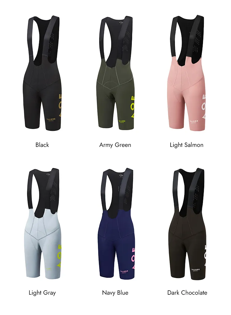 WOMENS BIB SHORTS NUOVA LUNA SERENE KHAKI
