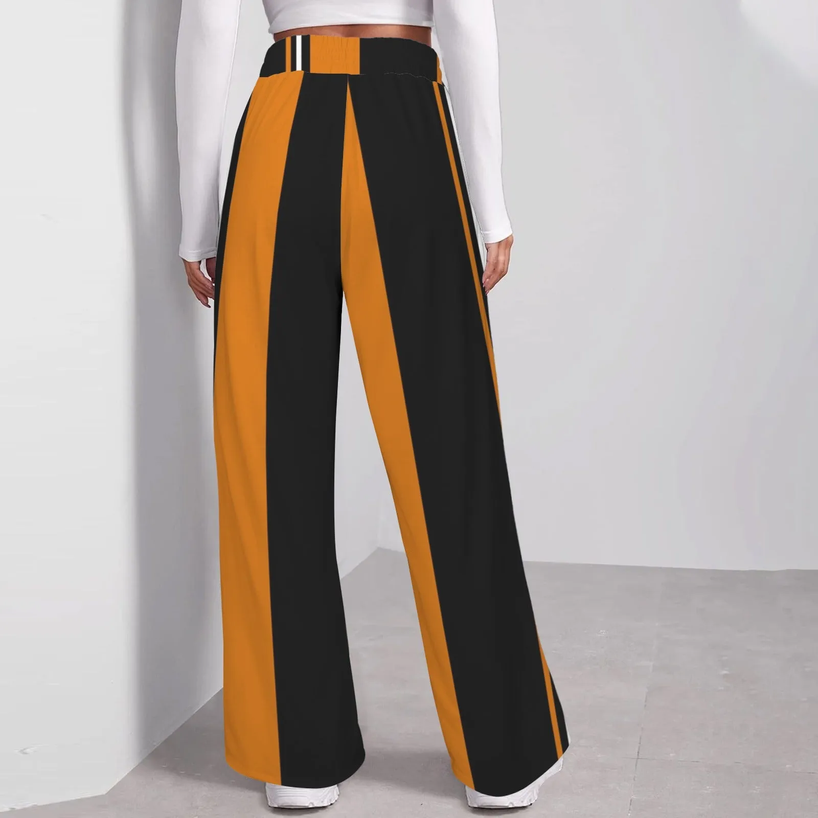 Women's Drawstring Wide Leg Sweatpants