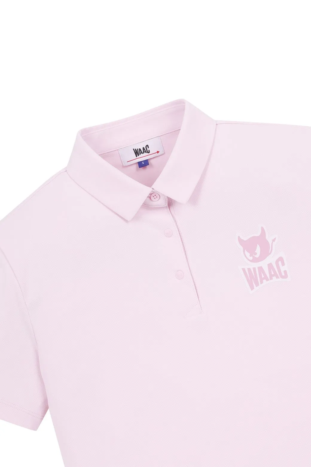 Women's Essential Pique Polo Light Pink
