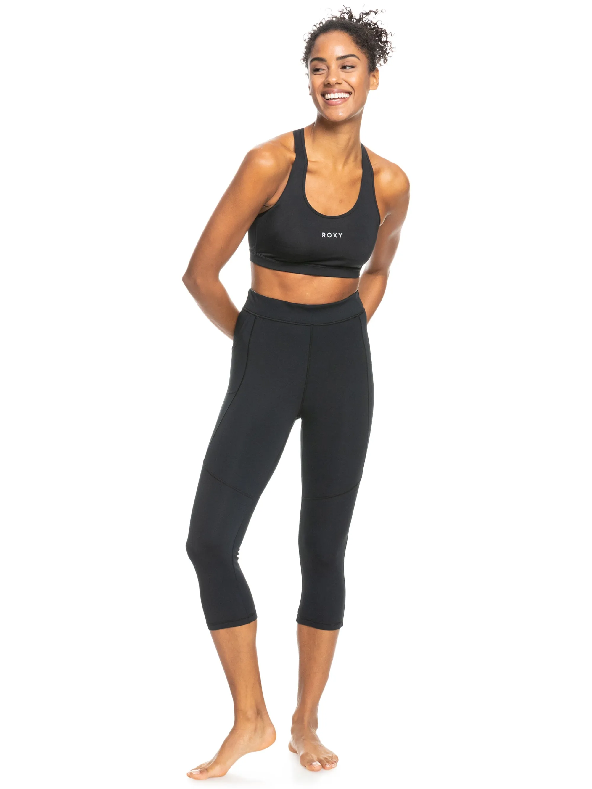 Womens Here She Comes Again Sports Leggings