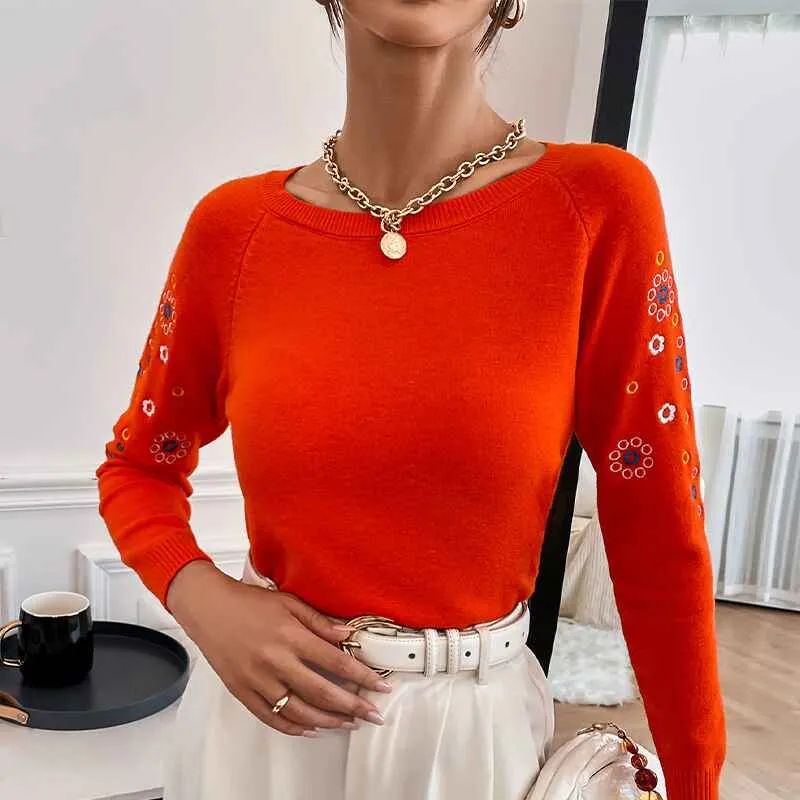 Women's Long-Sleeve Lightweight Crewneck Sweater K400