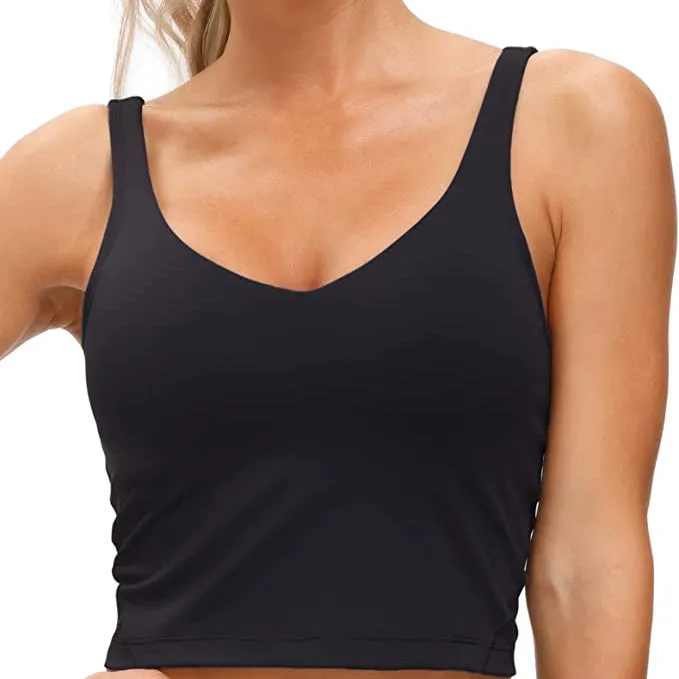 Women’s Longline Wirefree Padded Sports Bra