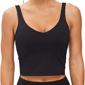Women’s Longline Wirefree Padded Sports Bra