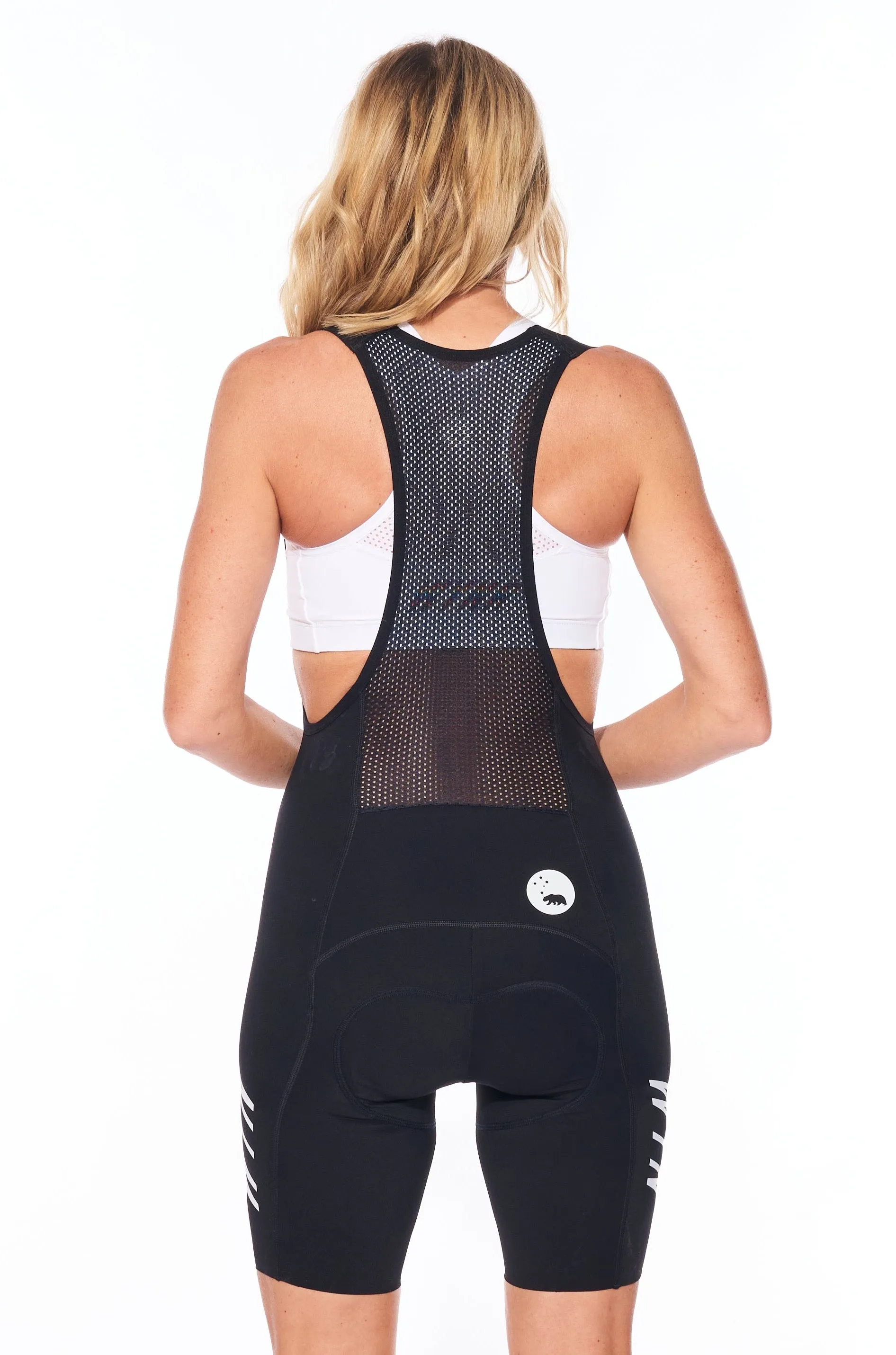 Women's LTD Velocity 2.0 Cycling Bib Shorts - Matte Black