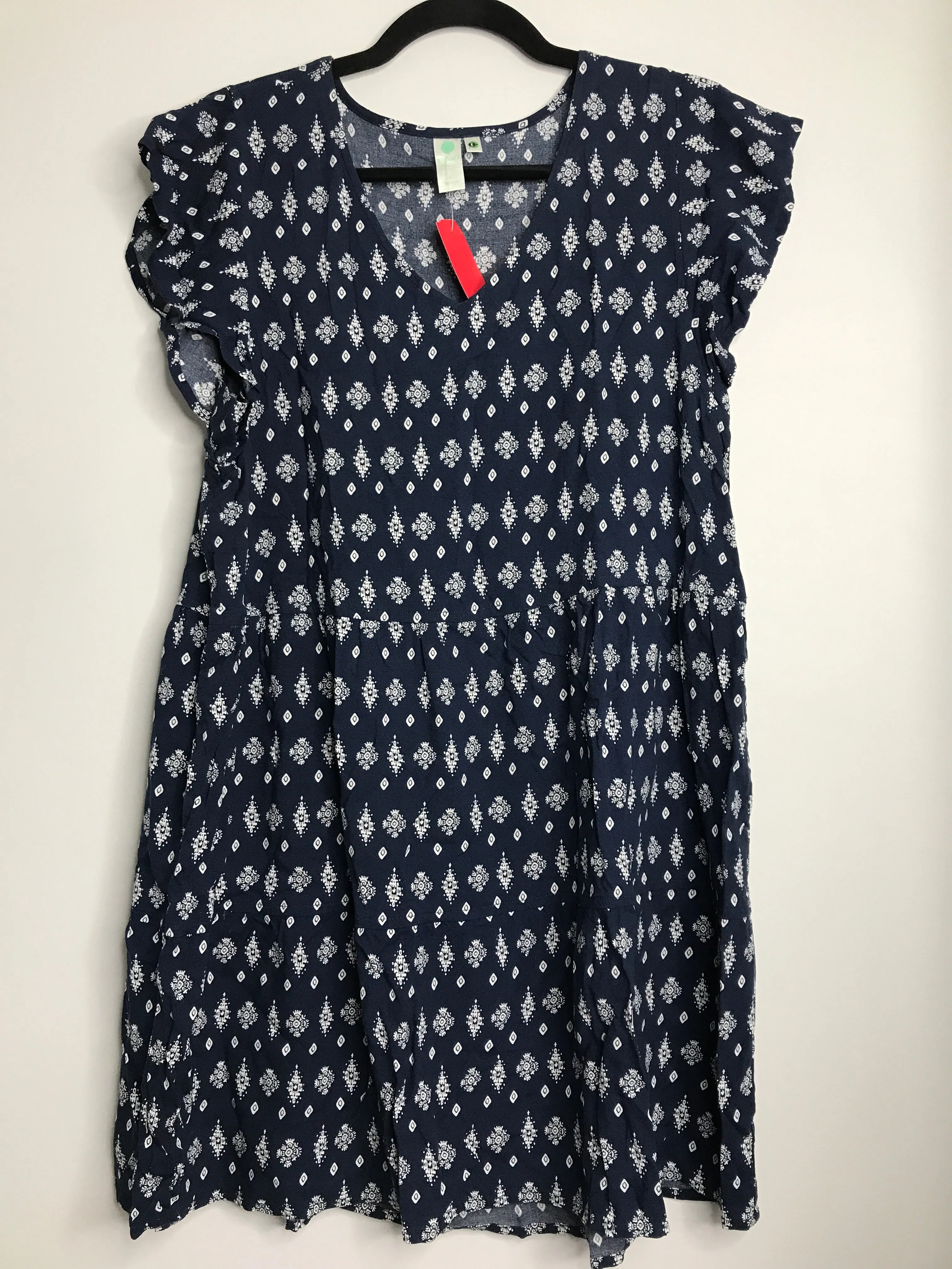 Womens Size Lg Misses Navy Aventura Dress