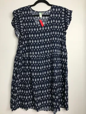 Womens Size Lg Misses Navy Aventura Dress