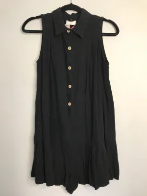 Womens Size Med Misses Black Allie Rose Romper