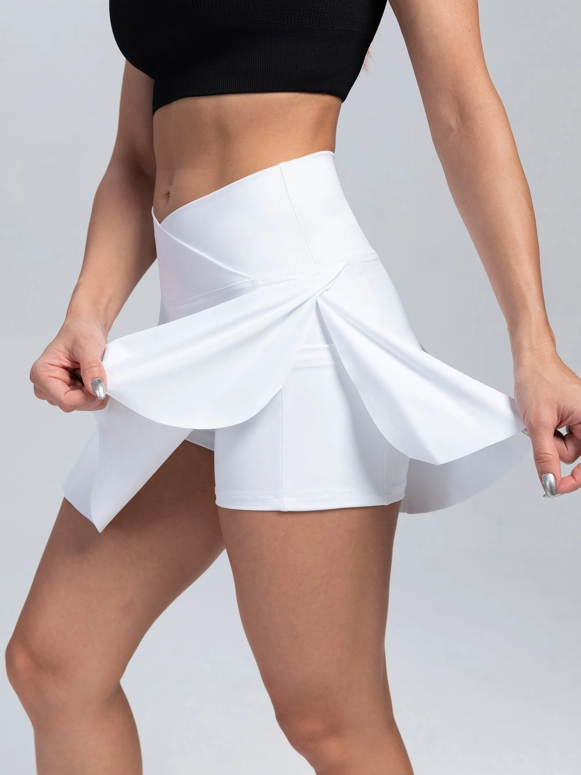 Women's Sport Skirt2-in-1 Tennis Active Skirts, High Waist Yoga Running Sports Skirts, Women's Activewear