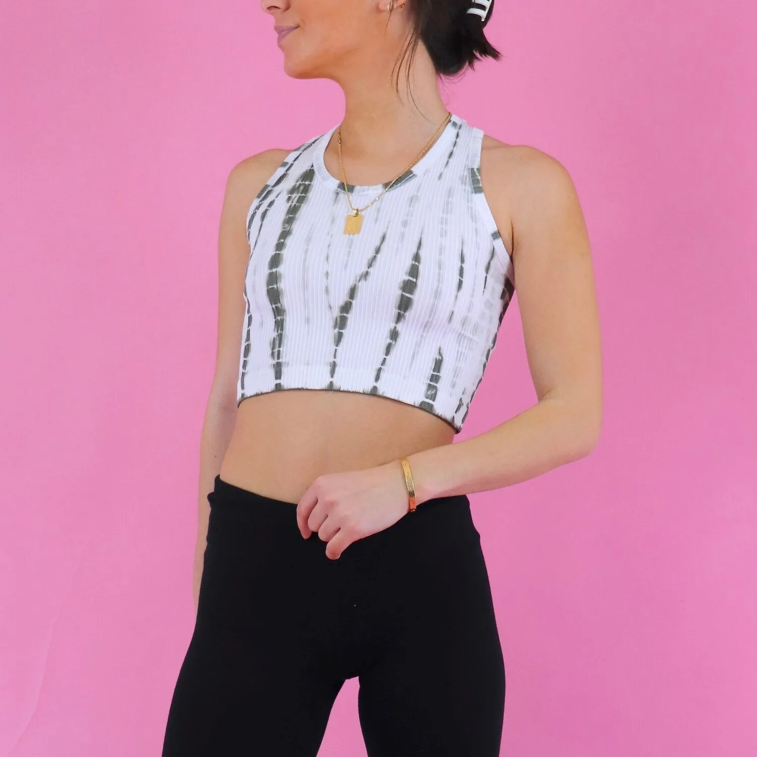Work It Olive Seamless Top