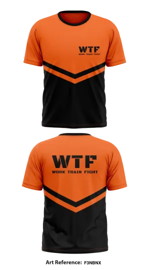 Work Train Fight WTF Store 1 Core Men's SS Performance Tee - F3NbnX