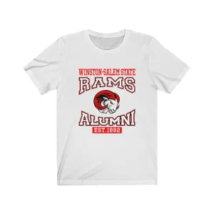 WSSU ALUMNI TEE WHITE