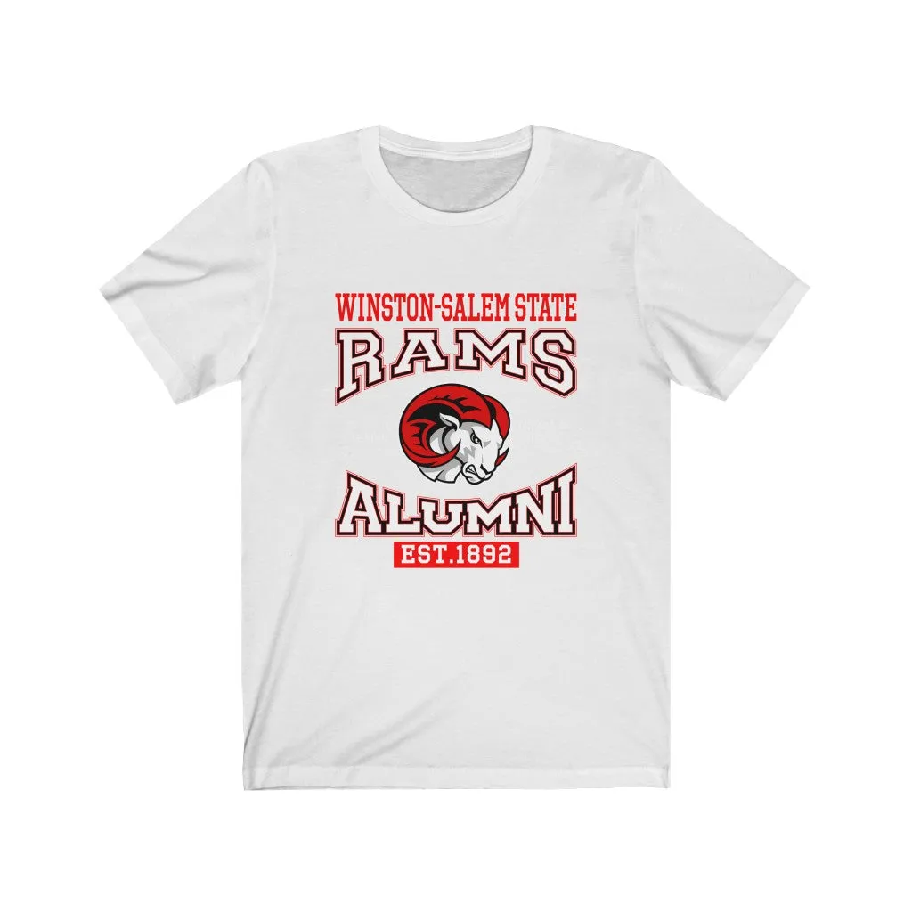 WSSU ALUMNI TEE WHITE