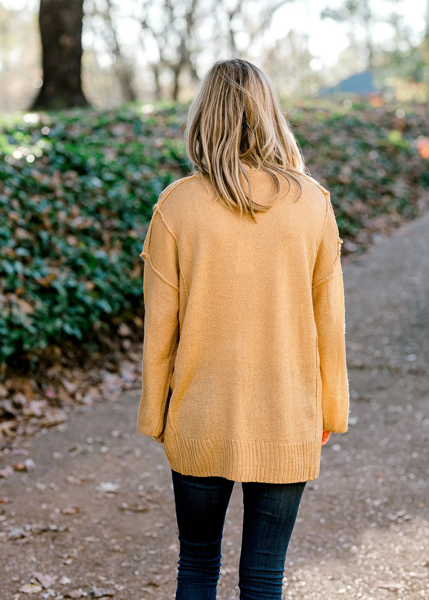 X Golden Honey Round Neck Sweater