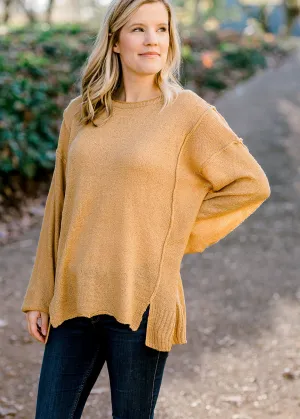 X Golden Honey Round Neck Sweater