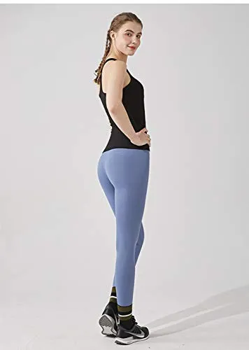 Yoga Racer Back Tank Top with Built-in Bra