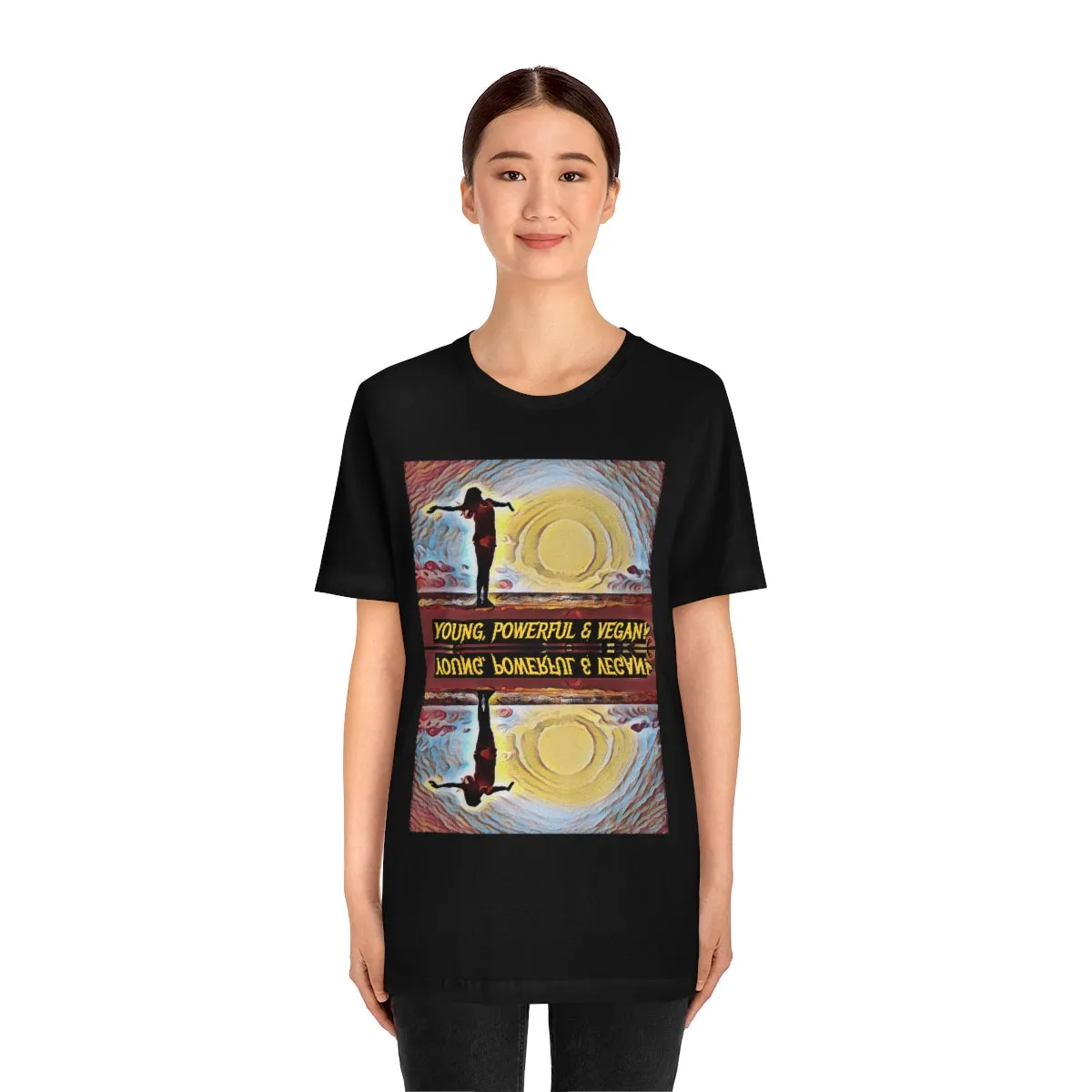 Young, Powerful & Vegan! Short Sleeve Tee